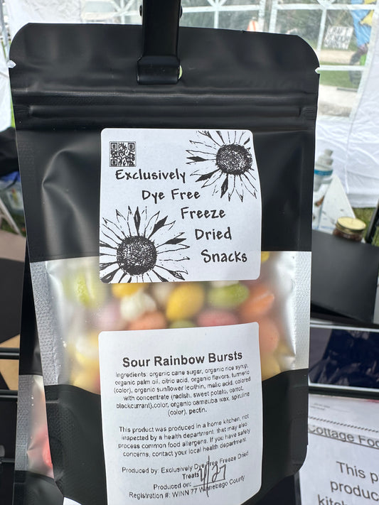 Sour Rainbow Brittle